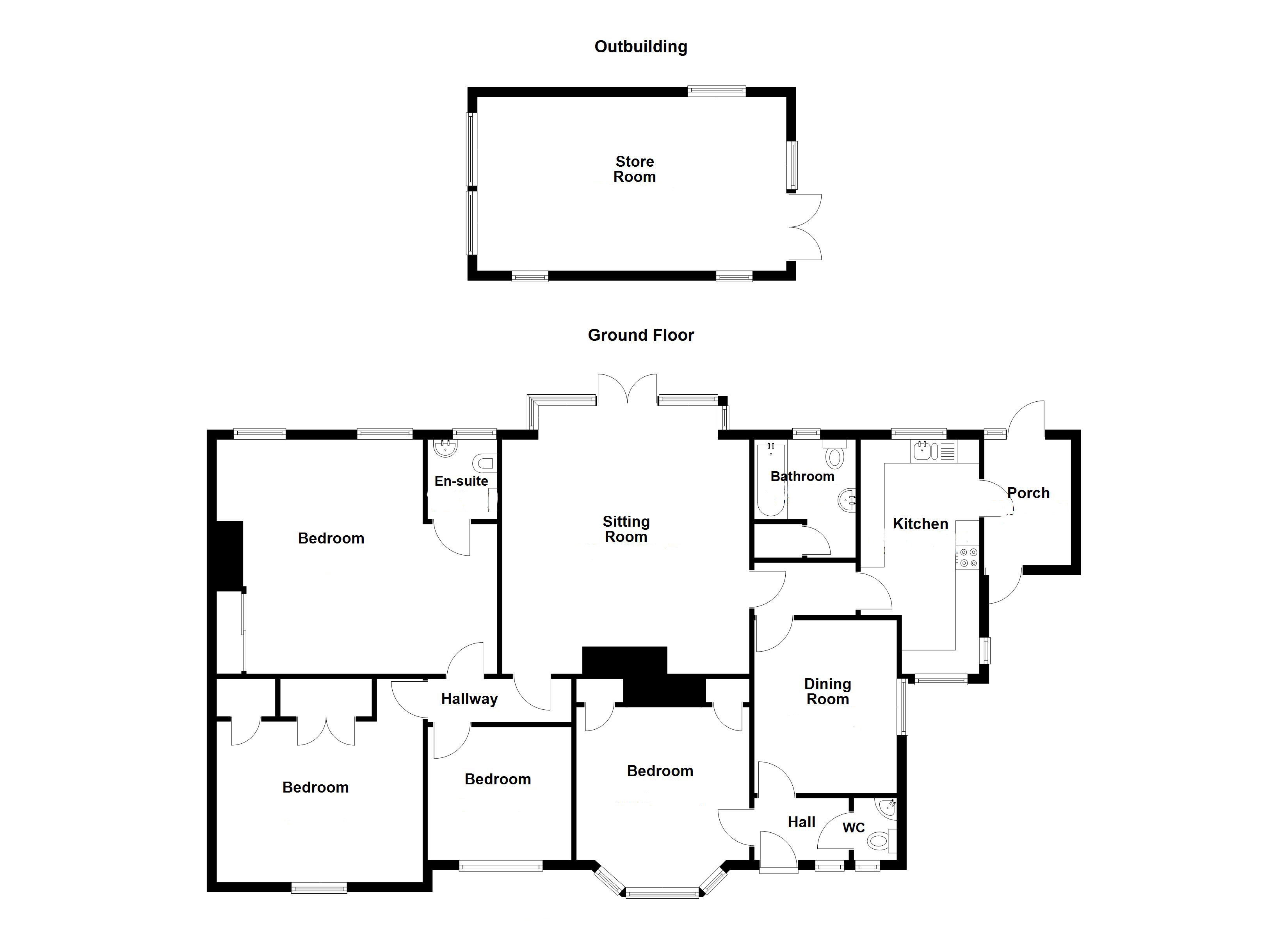 Lot: 155 - DETACHED BUNGALOW FOR IMPROVEMENT IN POPULAR LOCATION - 